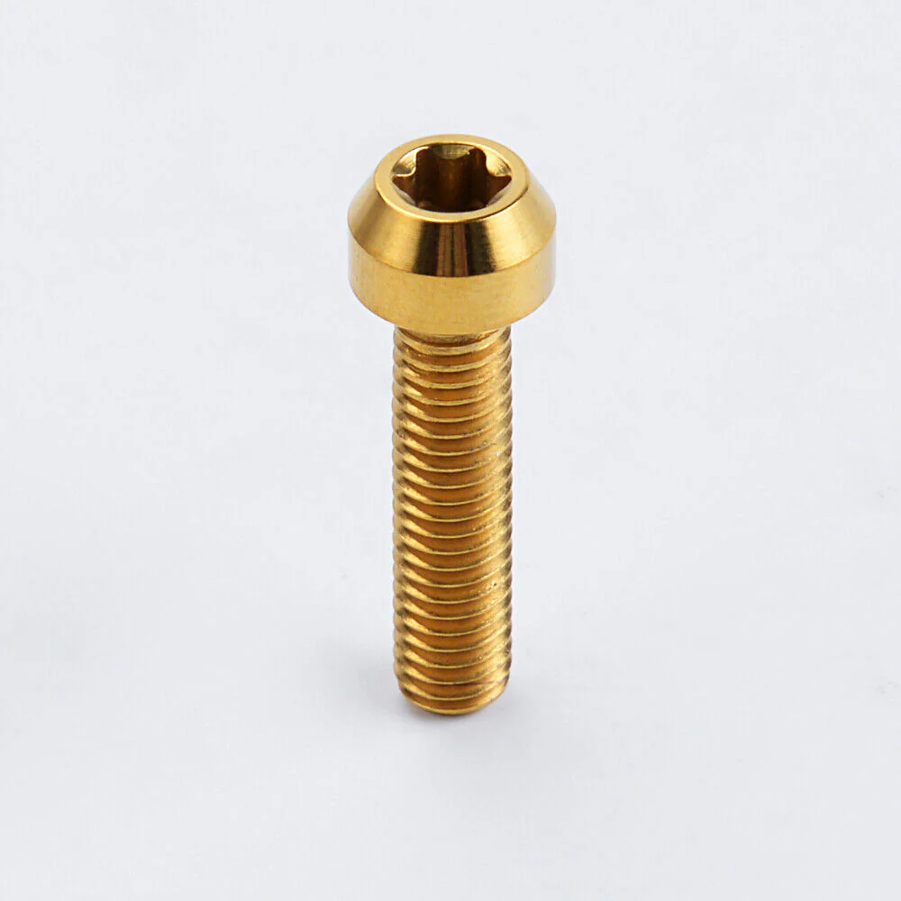 M6X25 Titanium Alloy Bolt Screw Set Universal For Motorcycles Handlebars Grips - Image 12