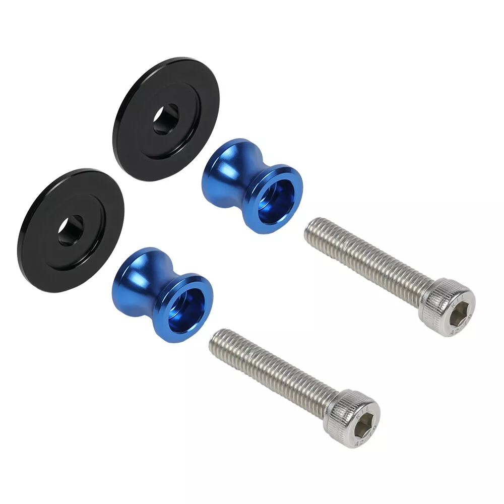 M8x1.25 Swing Arm Spools Sliders For Honda Suzuki Triumph Street Triple/R 13-15 - Image 6