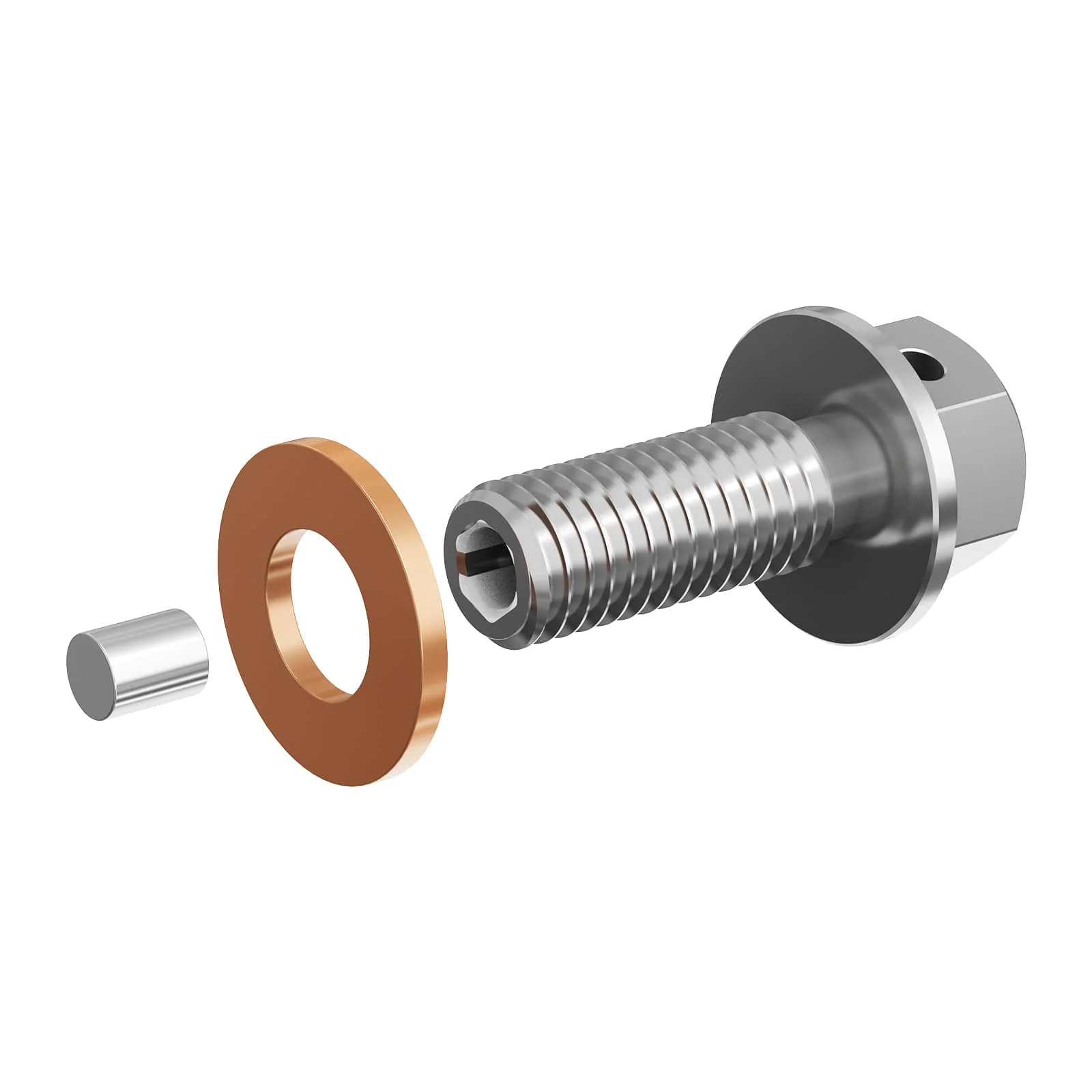 Magnetic Oil Drain Bolt Plug Screw For Honda CRF250R 2004-2016 CRF450R 09-16 Suzuki RMZ250 2013-2016 RMZ450 08-16 - Image 9