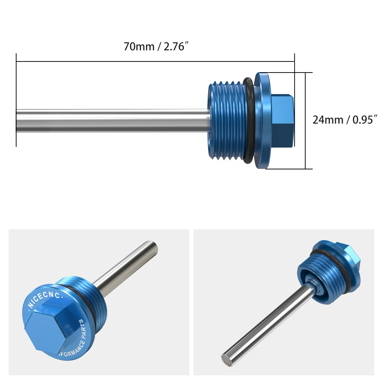Magnetic Oil Drain Plug For KTM 250-500 SXF XCF-W EXC-F Husqvarna 250-501 Gas Gas EC F/MC F - Image 10