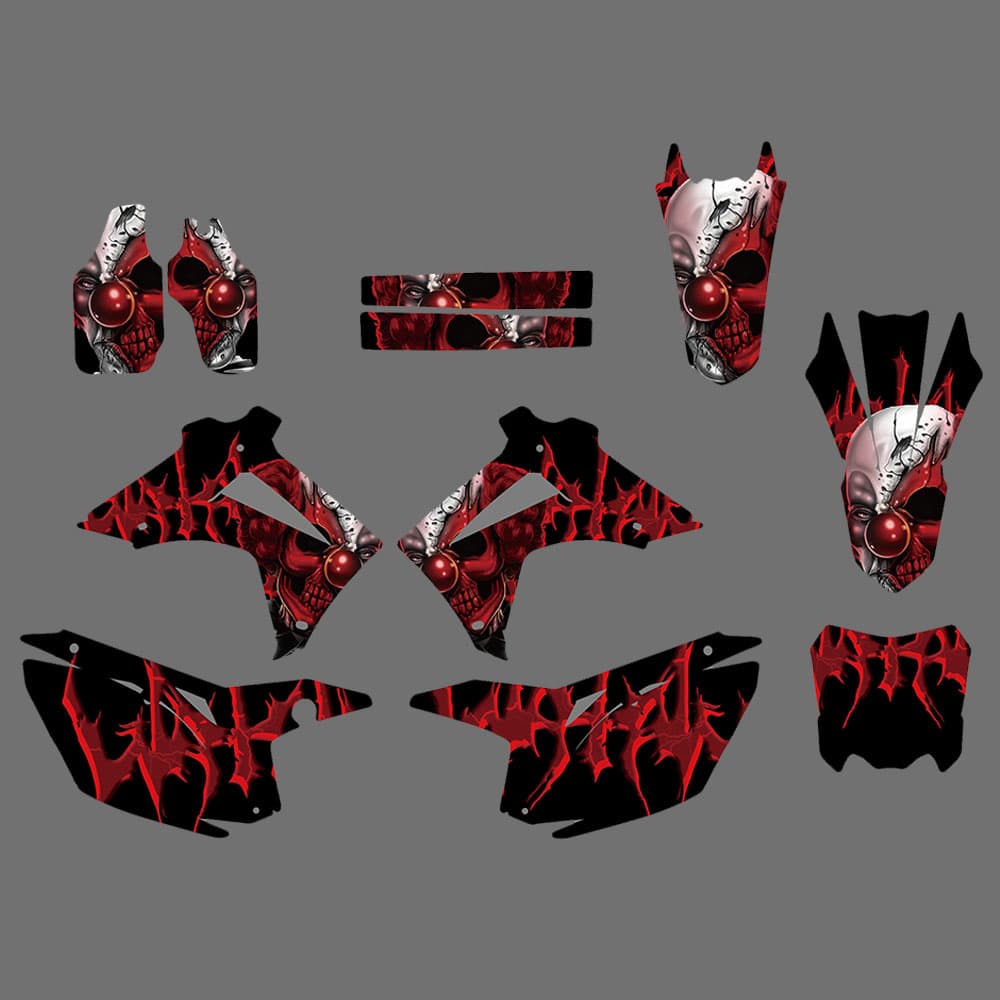 Motocross Team Graphics Decals Stickers for Honda CRF250 2014-2017 CRF450 2013-2016 - Image 4
