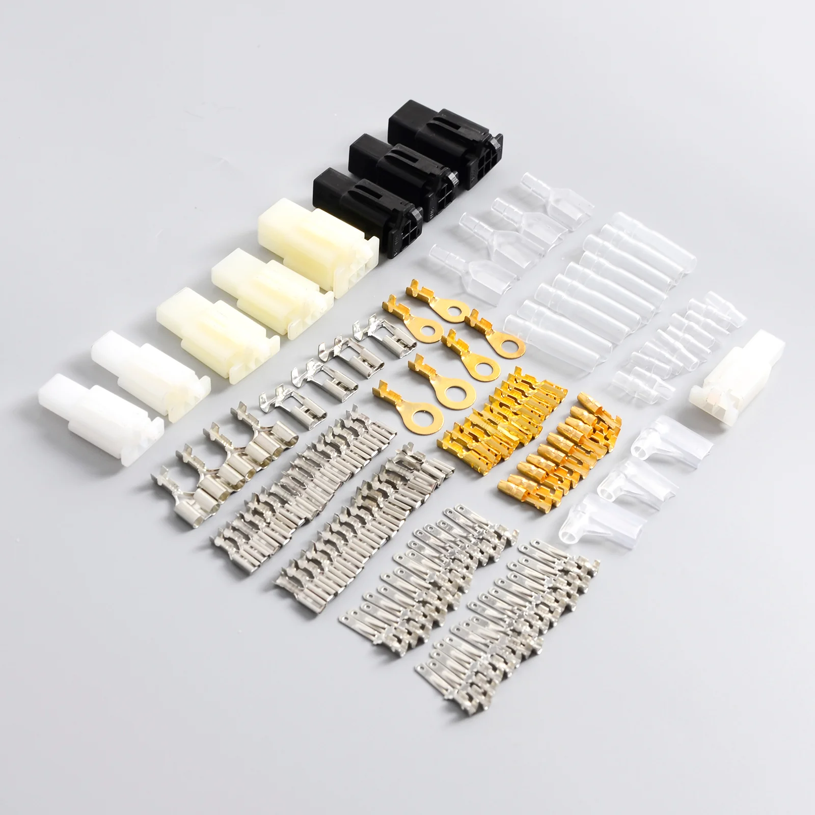 Motorcycle Car Electrical Wiring Bullet Connectors Brass Terminal 2 3 4 6 Way - Image 2