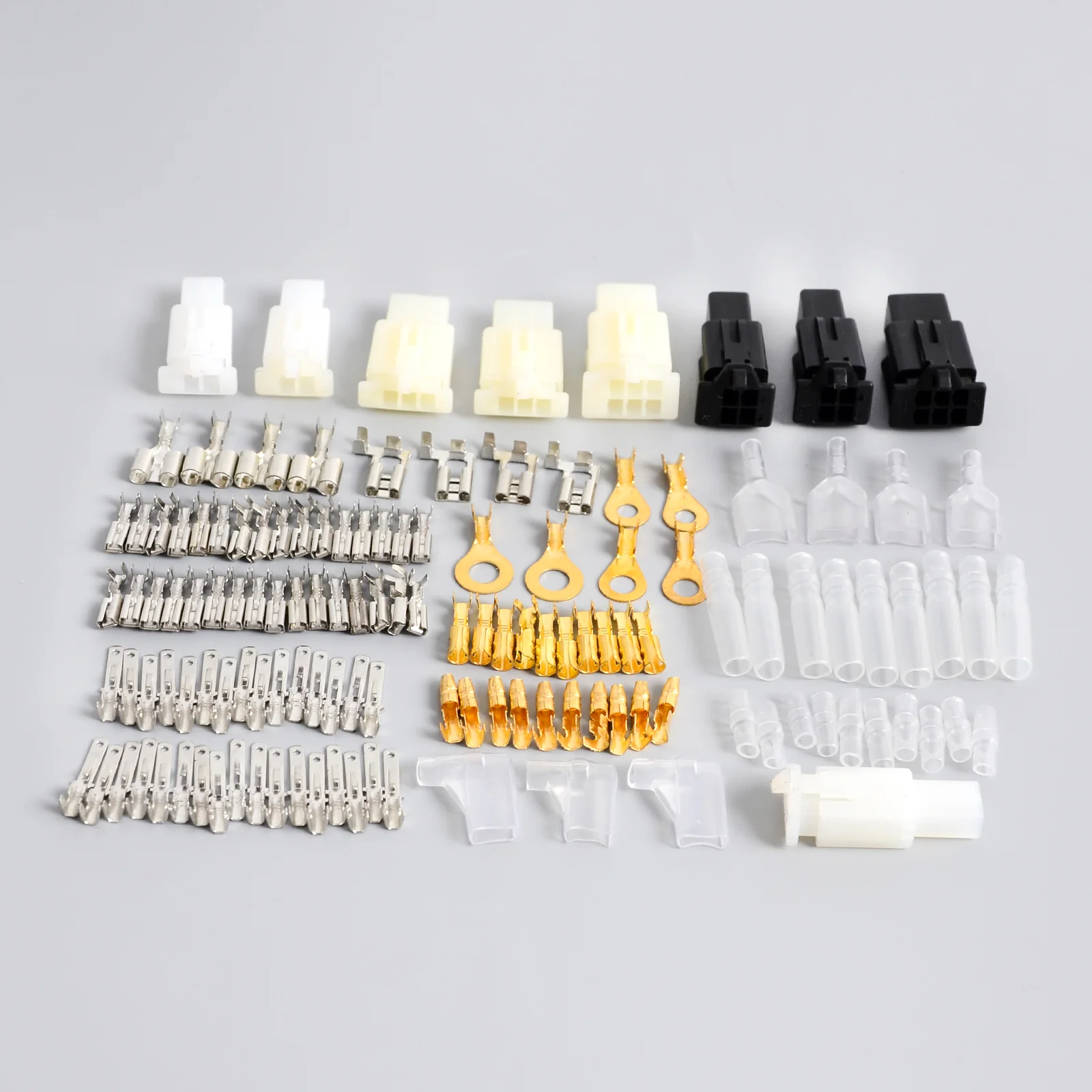 Motorcycle Car Electrical Wiring Bullet Connectors Brass Terminal 2 3 4 6 Way - Image 3