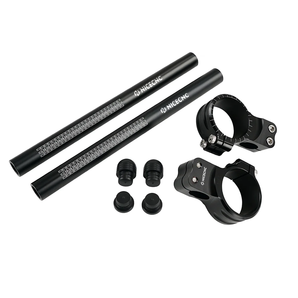 Motorcycle 7°50mm Clip-on Handlebars For Aprilia Kawasaki Yamaha Honda  Suzuki Triumph - Image 2