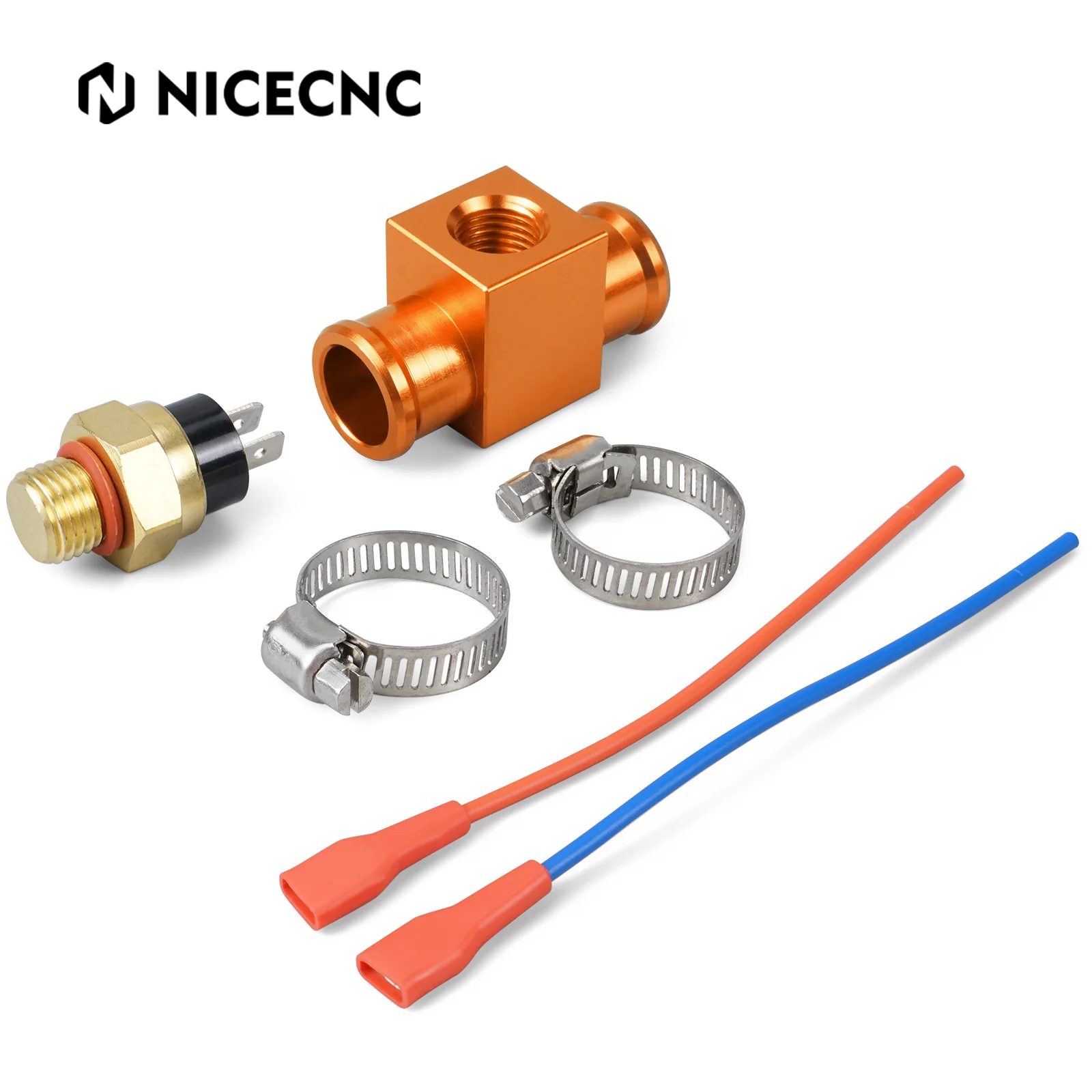M14x1.5 Radiator Coolant Fan Temperature Thermal Switch For KTM 125-530 Yamaha  Beta Honda - Image 5