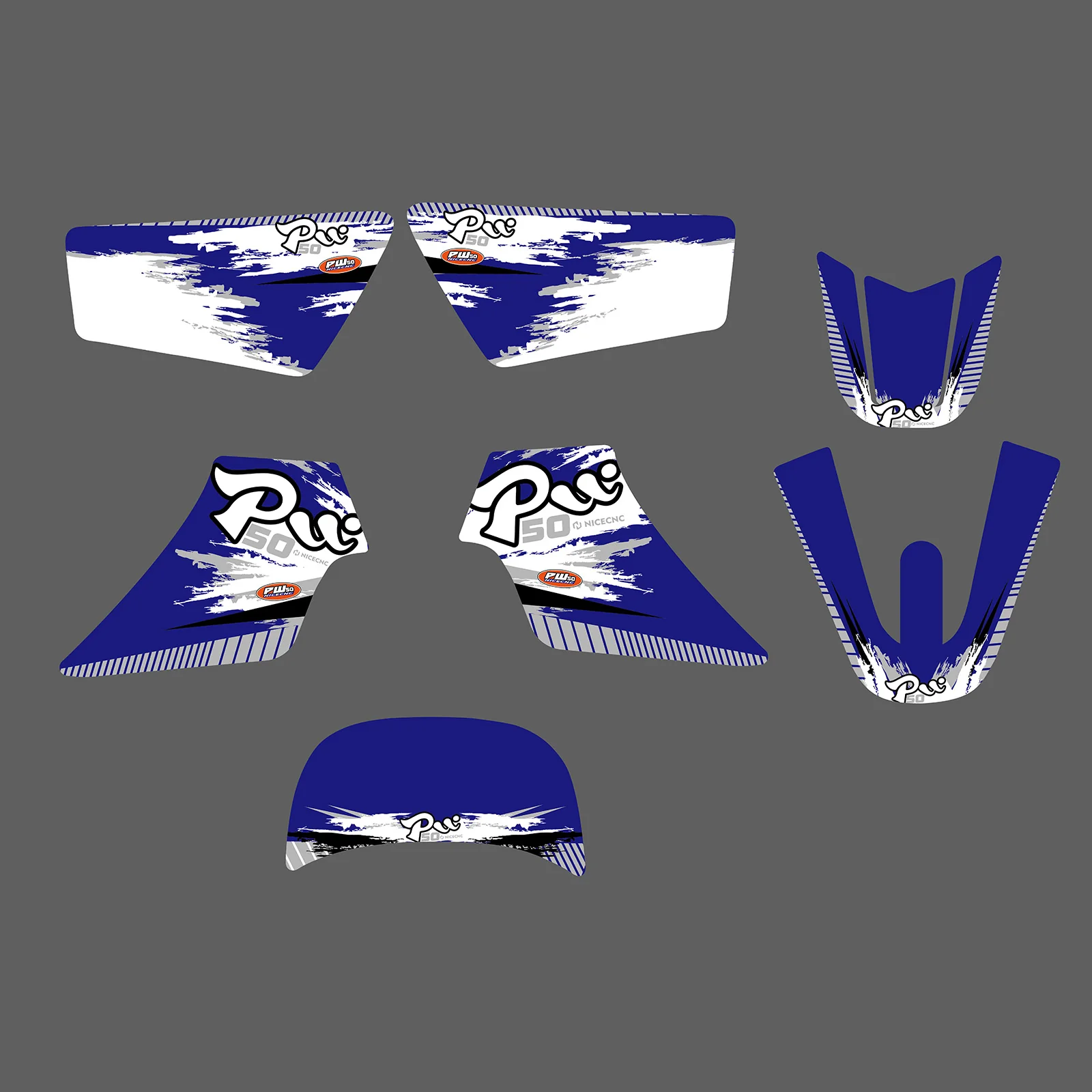 Motorcycle Decal Stickers Full Graphic For YAMAHA PW50 ALL YEARS - Image 2