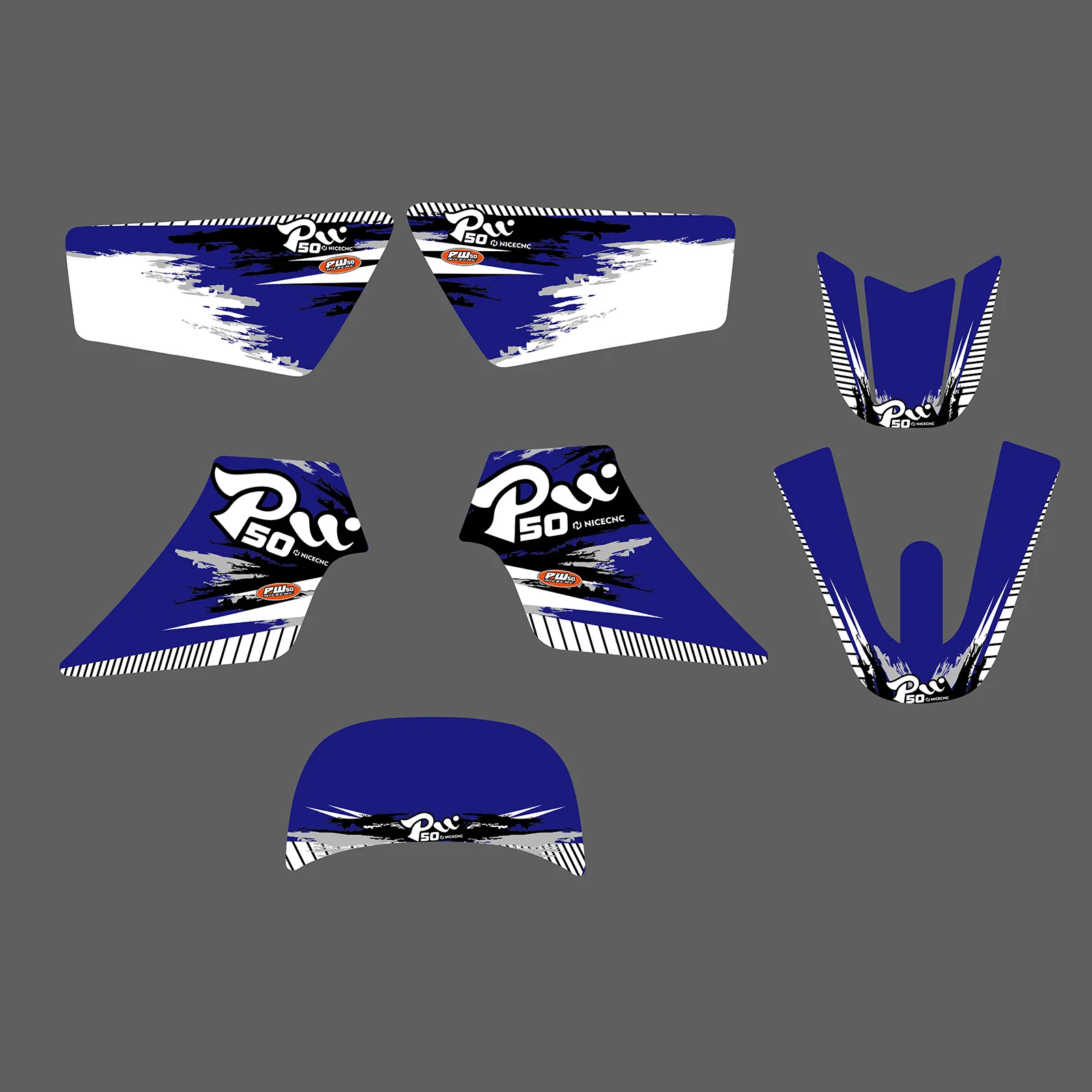 Motorcycle Decal Stickers Full Graphic For YAMAHA PW50 ALL YEARS - Image 3