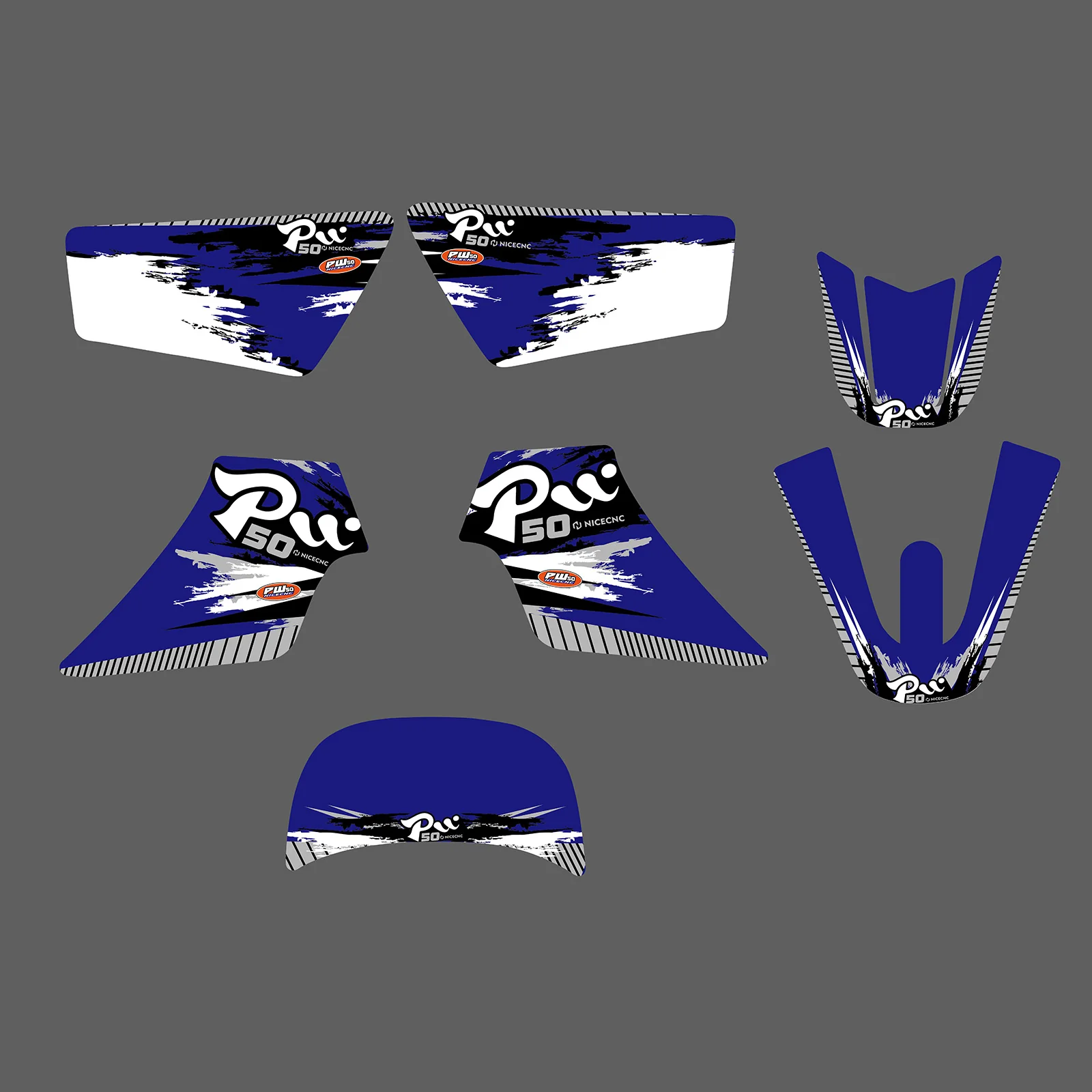 Motorcycle Decal Stickers Full Graphic For YAMAHA PW50 ALL YEARS - Image 5