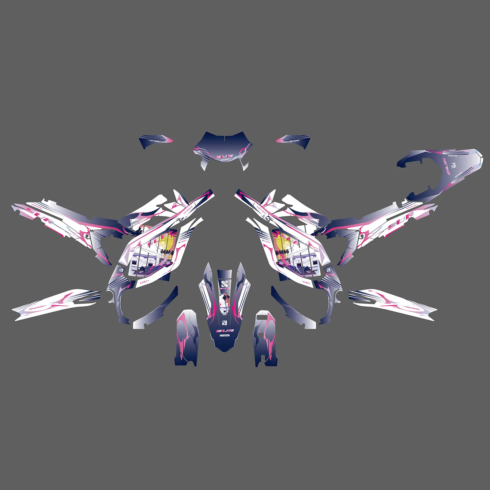 Motorcycle Decals Stickers Graphic Set For Surron Ultra Bee ALL YEARS - Image 4