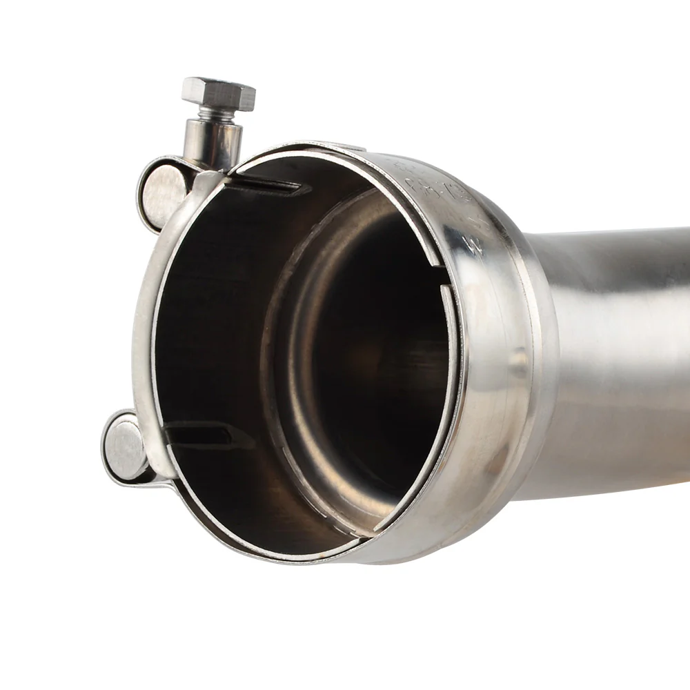Motorcycle Decat Exhaust Pipe Y Mid Pipe Link Downpipe for Kawasaki Z1000 2011 -2018 - Image 6