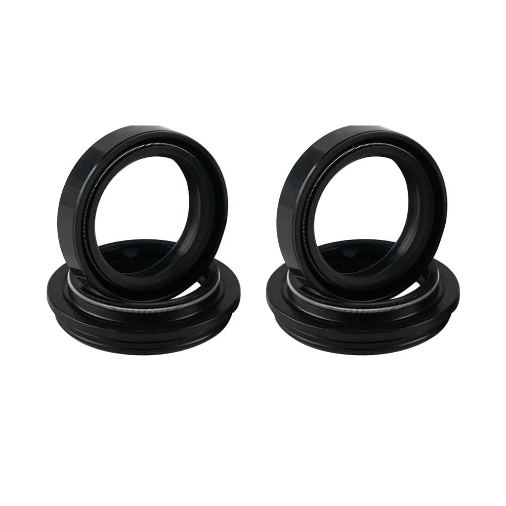 Front Fork Oil Seals Dust Seal Kit For Honda Kawasaki Suzuki Yamaha - Image 3