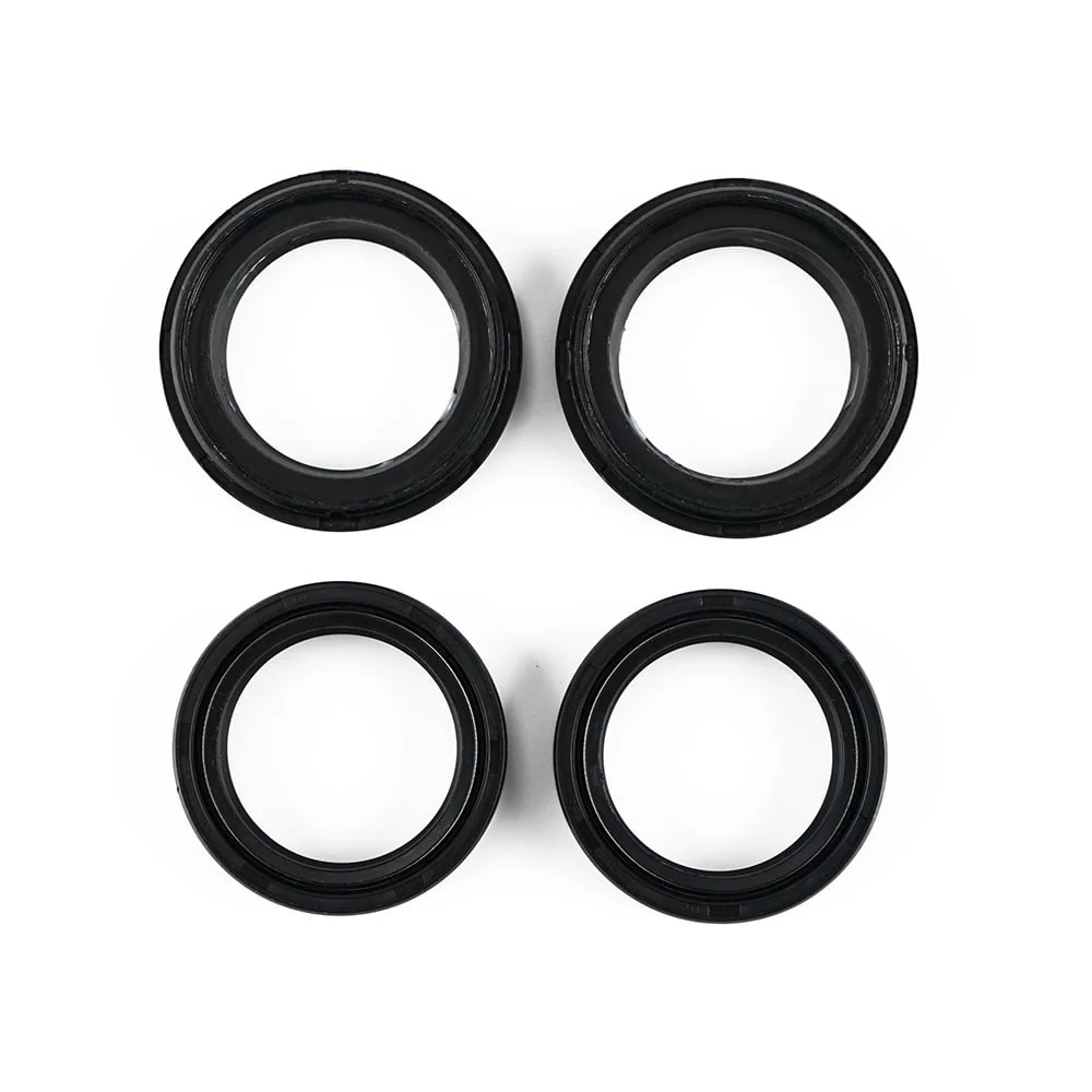 Front Fork Oil Seals Dust Seal Kit For Honda Kawasaki Suzuki Yamaha - Image 7