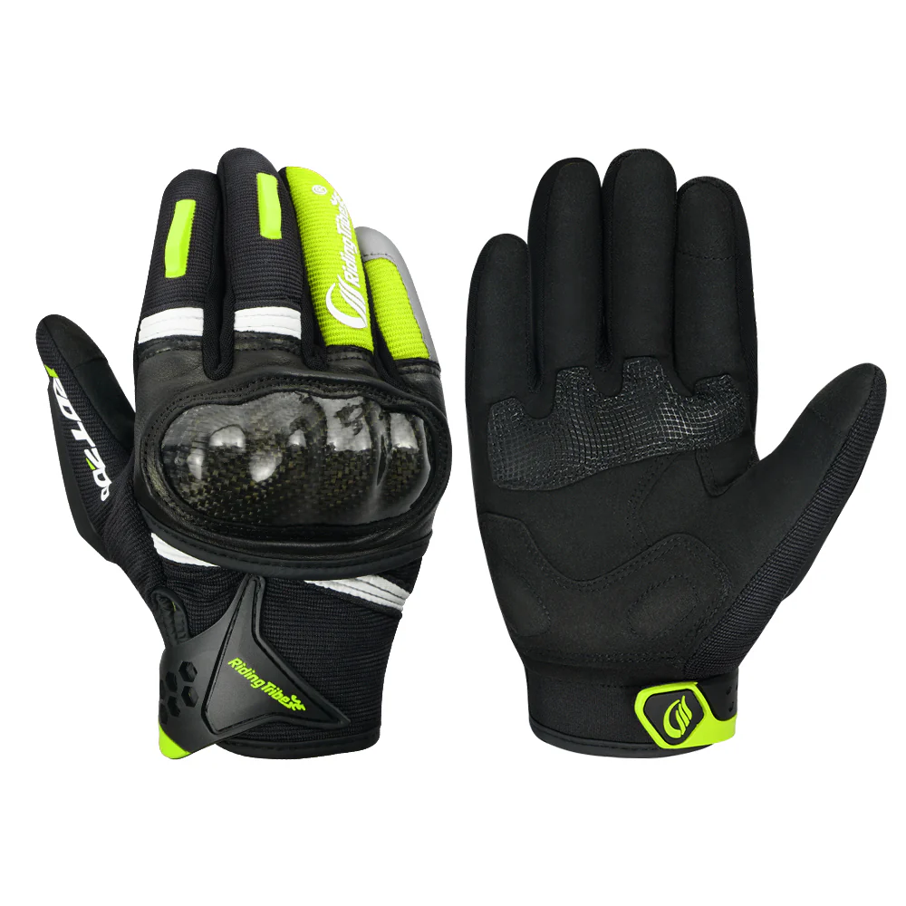 Motorcycle Riding Gloves Touch Screen Anti-slip Abrasion Resistant Micro Fibre For Spring Summer Autumn - Image 8