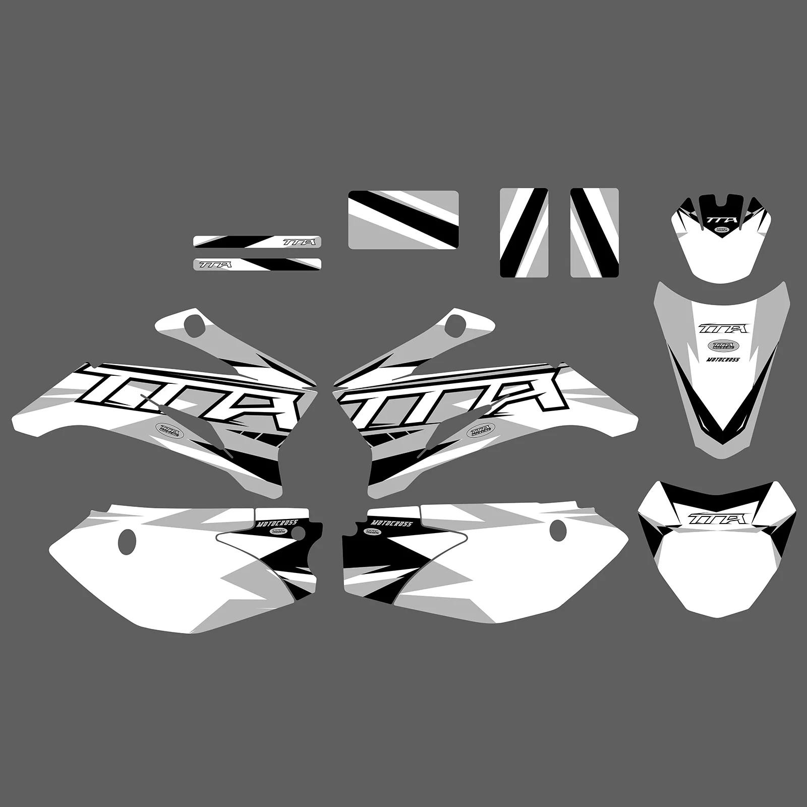 Motorcycle Graphic Decals Stickers For YAMAHA TTR110 ALL YEARS - Image 4
