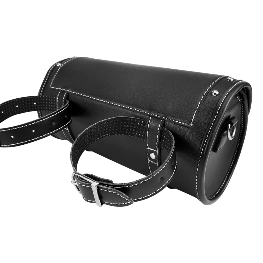 Motorcycle Handlebar Sissy Bar Bag with Shoulder Strap for BMW/ Harley Davidson/ Kawasaki - Image 6