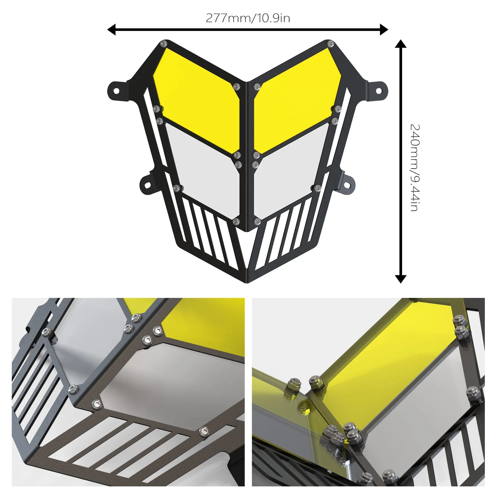 Motorcycle Headlight Protector Cover For Yamaha Tenere 700 / XTZ700 2019-2024 - Image 4