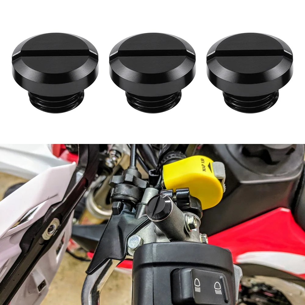 Motorcycle Mirror Hole Plug Kit M10XP1.25 - Image 2