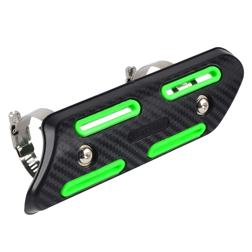 Motorcycle Muffler Exhaust Pipe Heat Shield Guard - Image 17