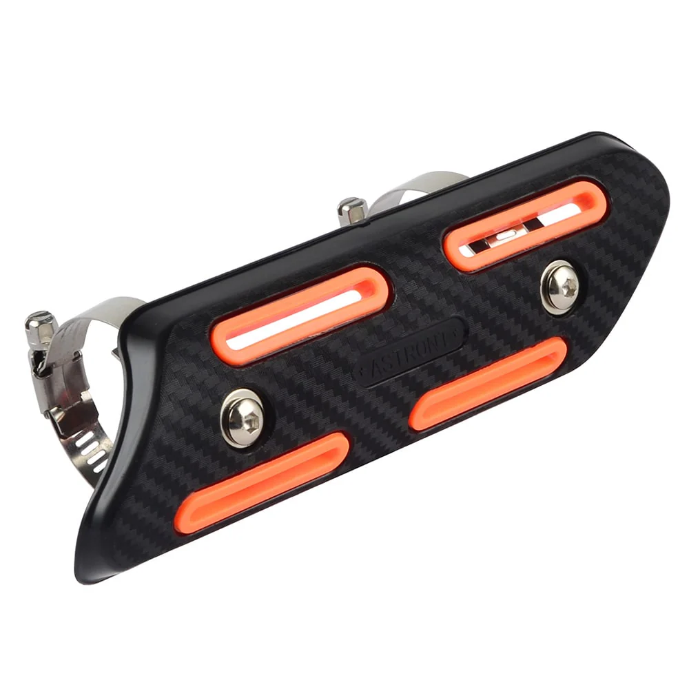 Motorcycle Muffler Exhaust Pipe Heat Shield Guard - Image 20