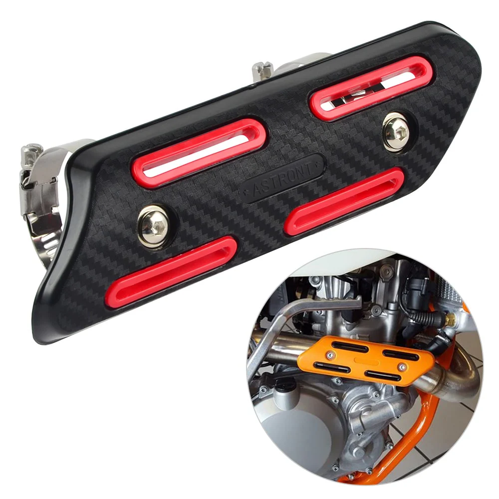 Motorcycle Muffler Exhaust Pipe Heat Shield Guard - Image 3