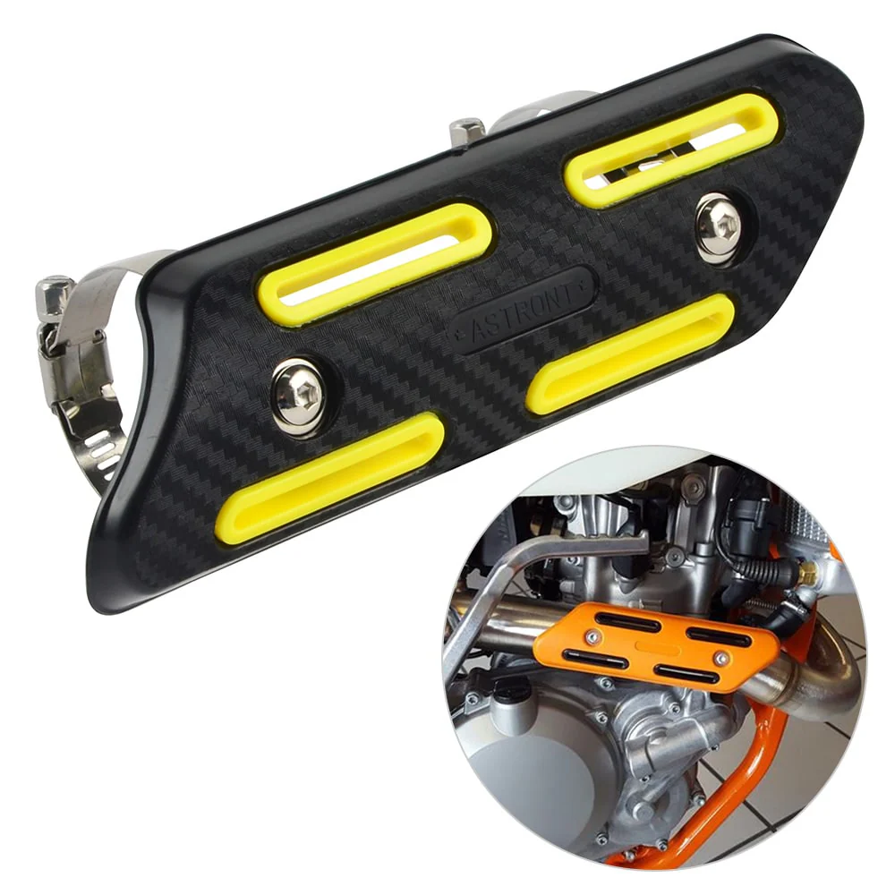 Motorcycle Muffler Exhaust Pipe Heat Shield Guard - Image 7