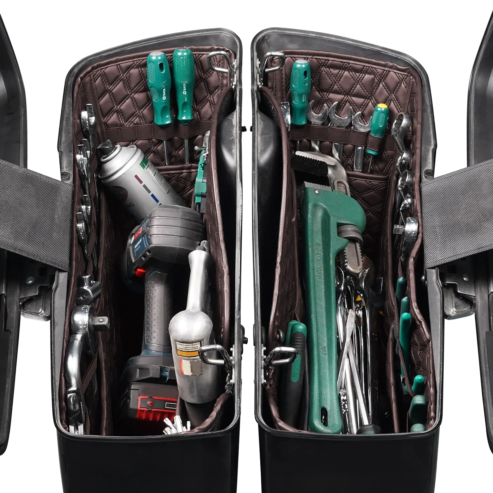 SaddleBags Organizer Liner Bottom Inserts Bags For Harley Touring Road King Street Glide - Image 10