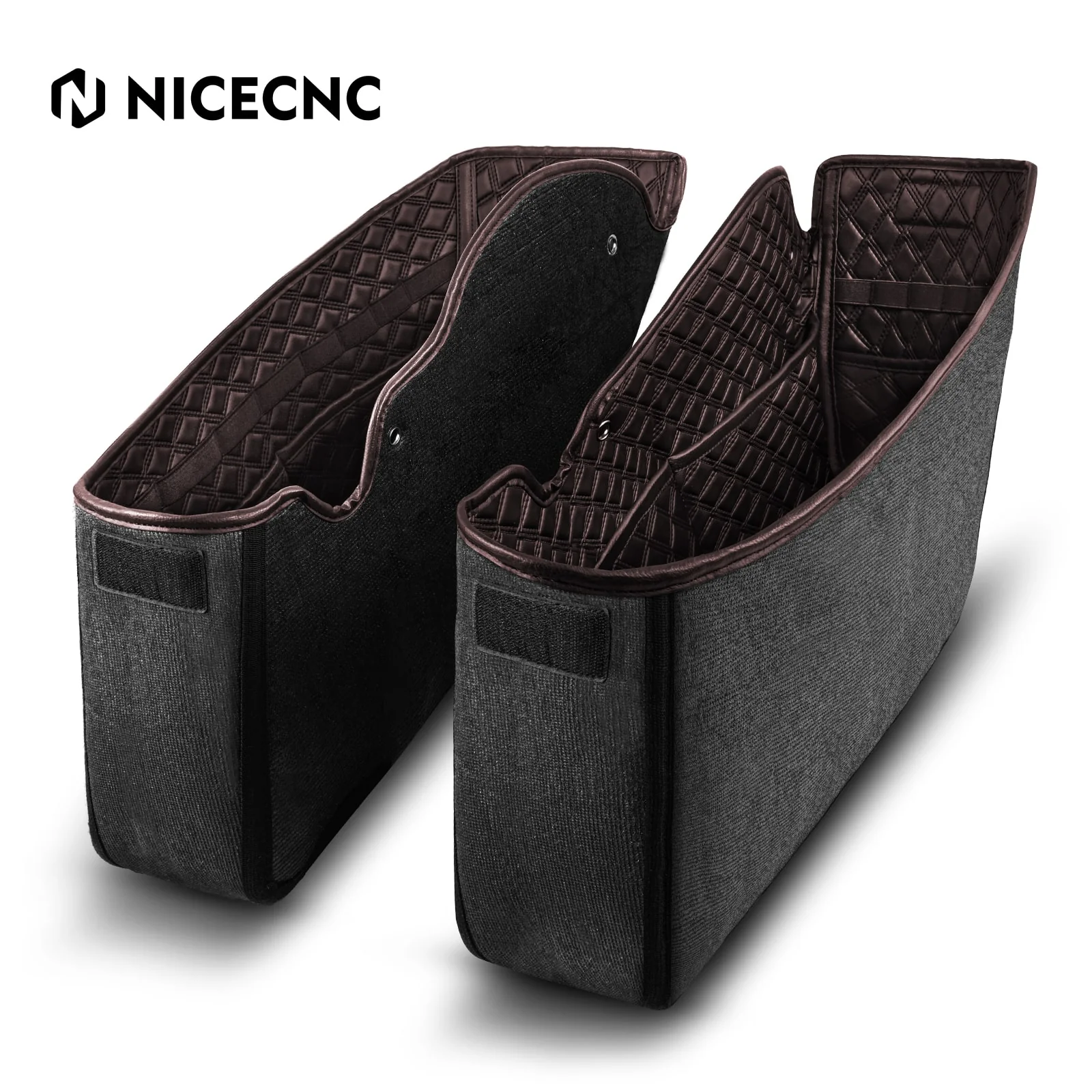 SaddleBags Organizer Liner Bottom Inserts Bags For Harley Touring Road King Street Glide - Image 7