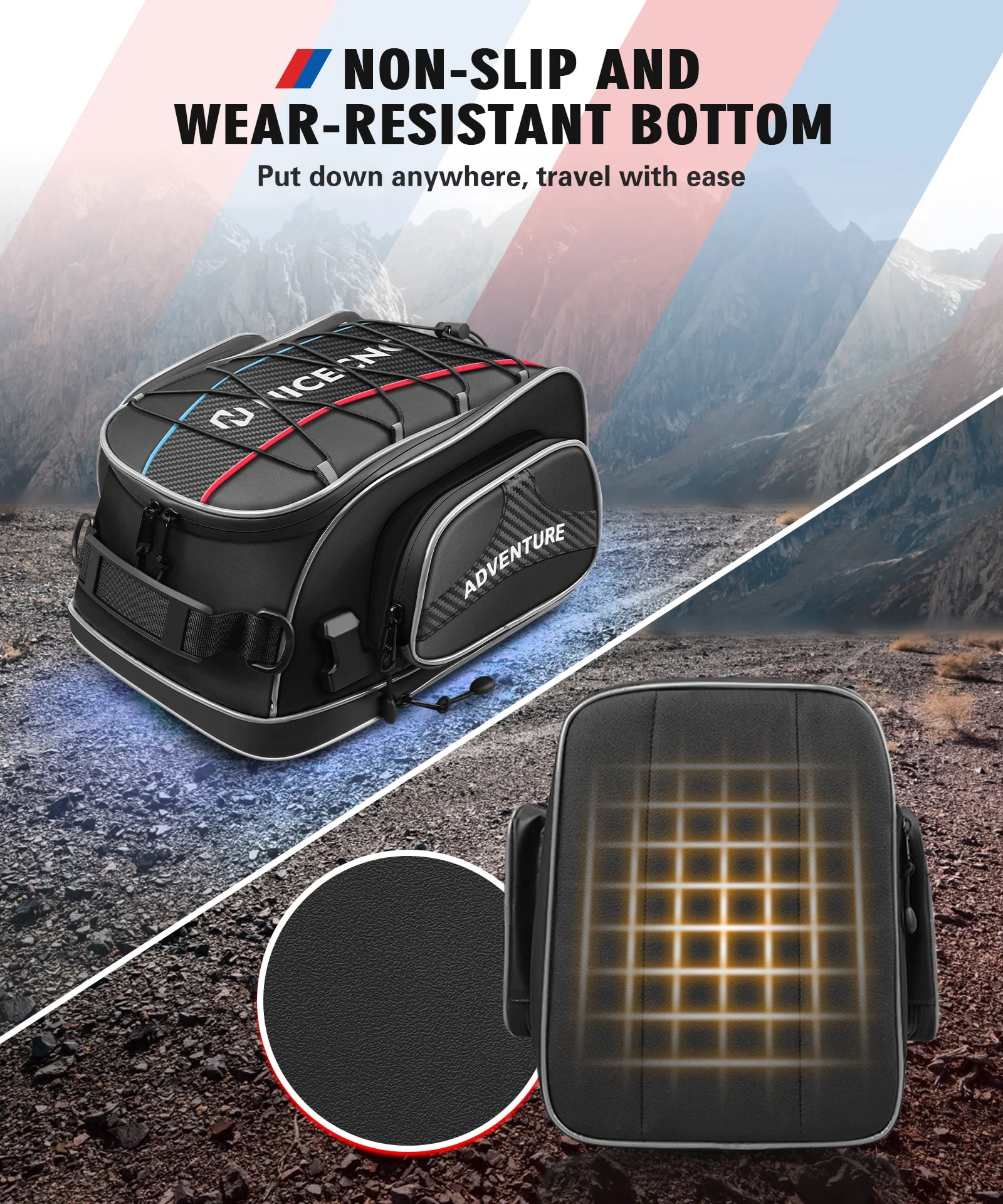 Motorcycle PVC Tail Bag For BMW R1200GS R1250GS ADV/LC F750GS F850GS ADV - Image 8