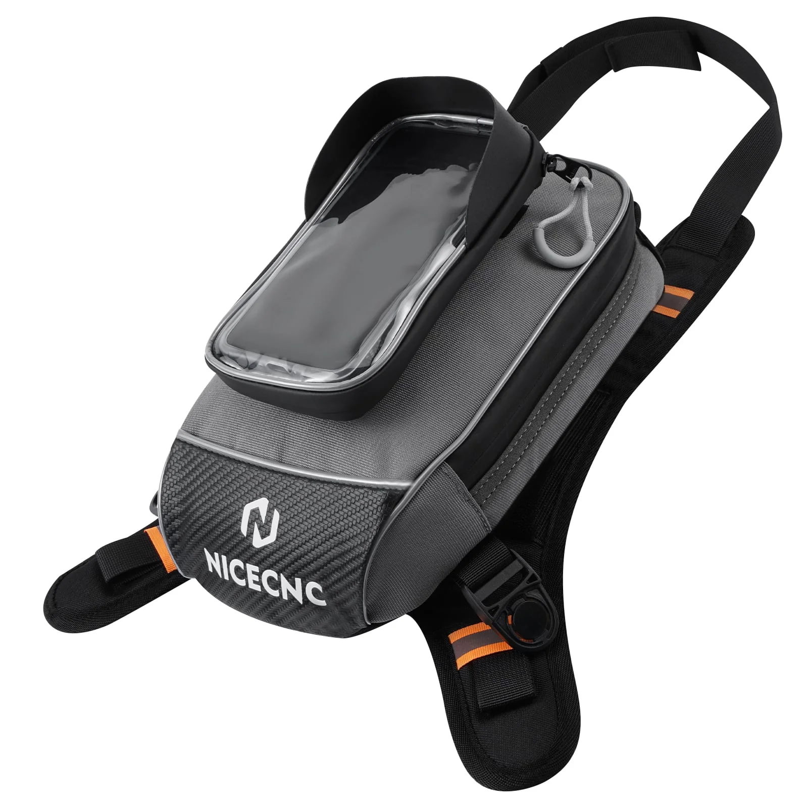 Motorcycle Tank Bag Magnetic Motorbike Oil Fuel Bag Touchscreen - Image 6