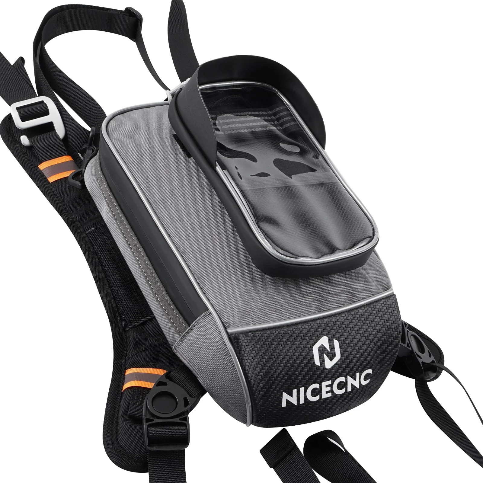 Motorcycle Tank Bag Magnetic Motorbike Oil Fuel Bag Touchscreen - Image 7