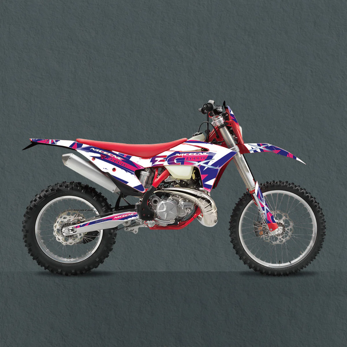 Motorcycle Team Full Graphics Background Sticker Decal Kits For GAS GAS EC Enduro 2021-2023 - Image 2