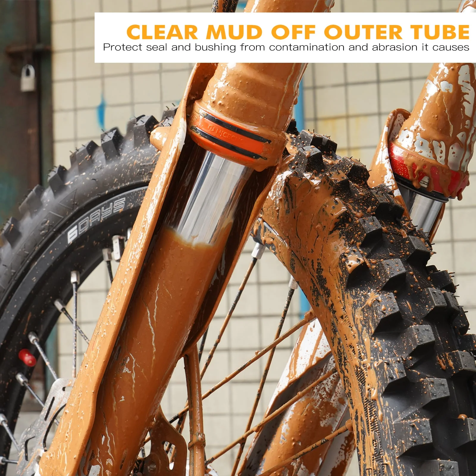 Mud Scraper Kit for KTM 350 500 EXC-F 2004-2024 - Image 14