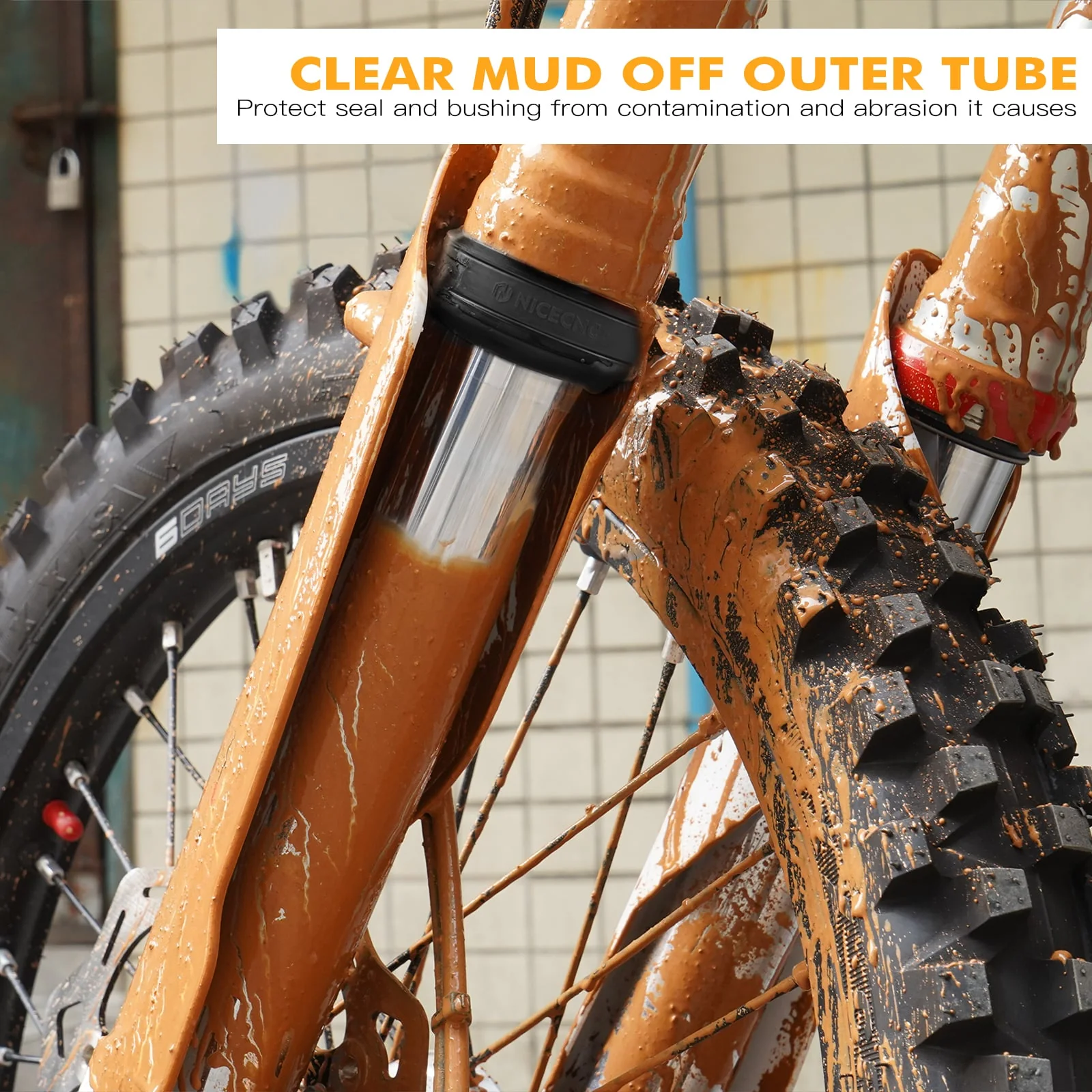 Mud Scraper Kit for KTM 350 500 EXC-F 2004-2024 - Image 8