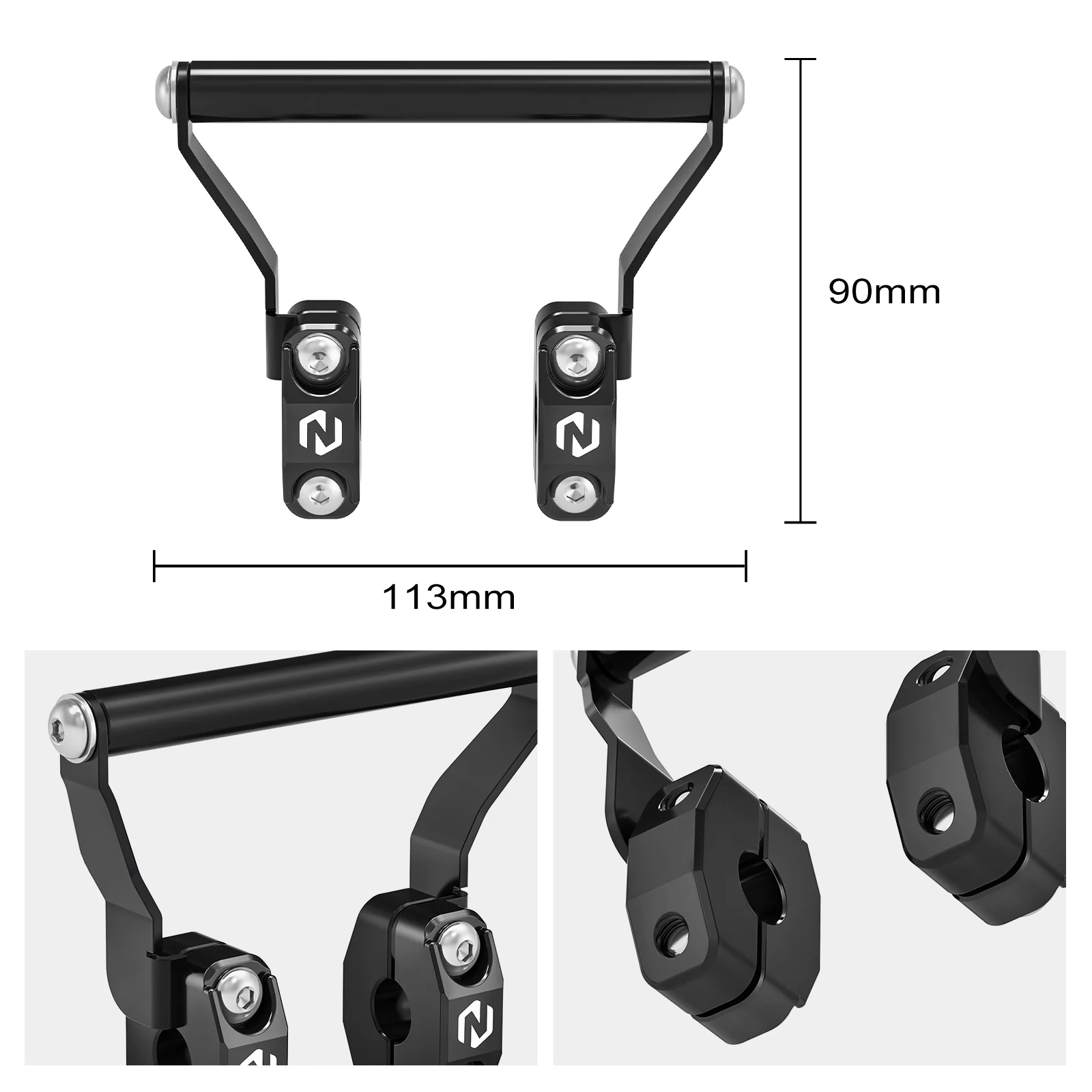 Navigation Bracket For Yamaha Tenere 700 /XTZ700 2019-2024 Aprilia Tuareg 660 2022-2024 - Image 11