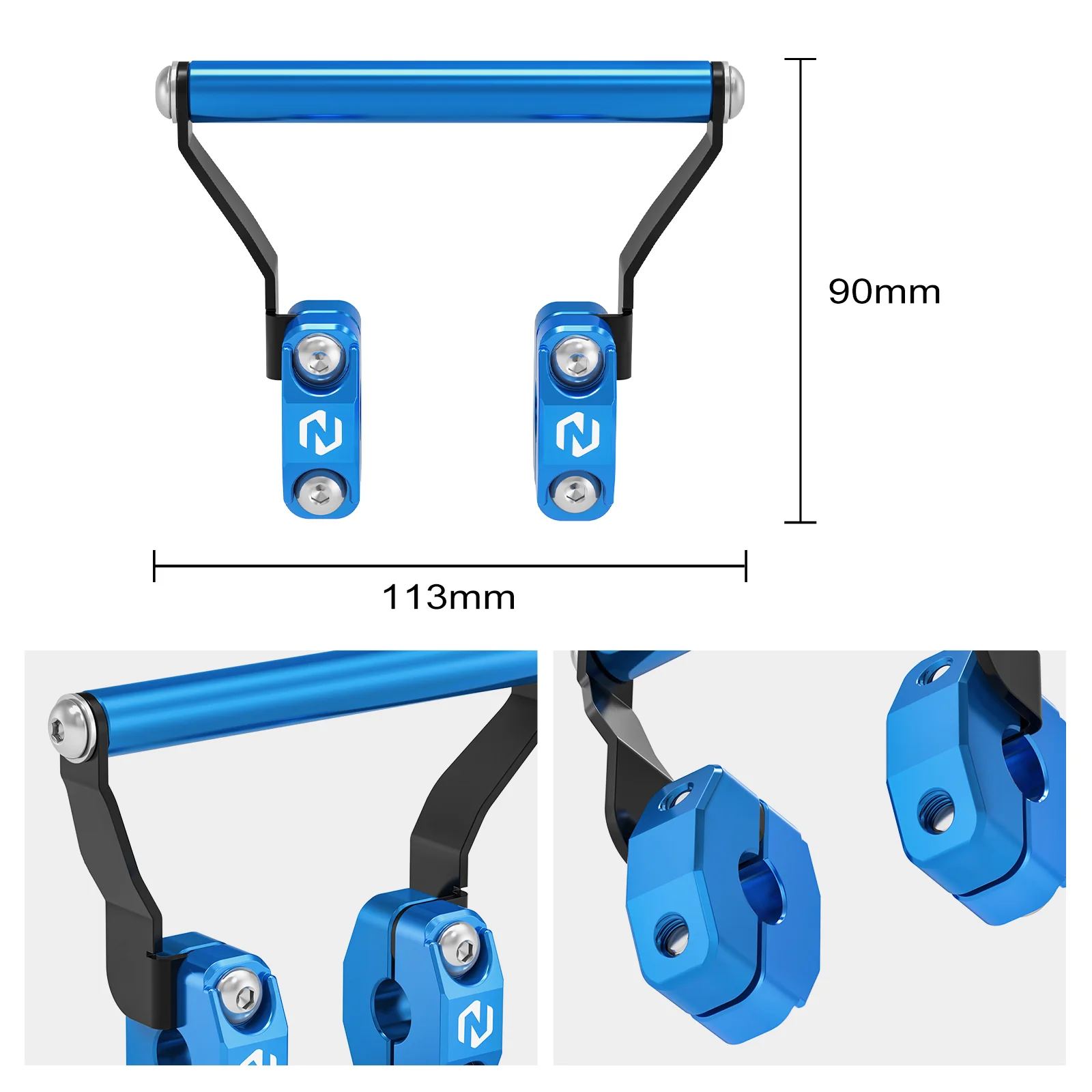 Navigation Bracket For Yamaha Tenere 700 /XTZ700 2019-2024 Aprilia Tuareg 660 2022-2024 - Image 5