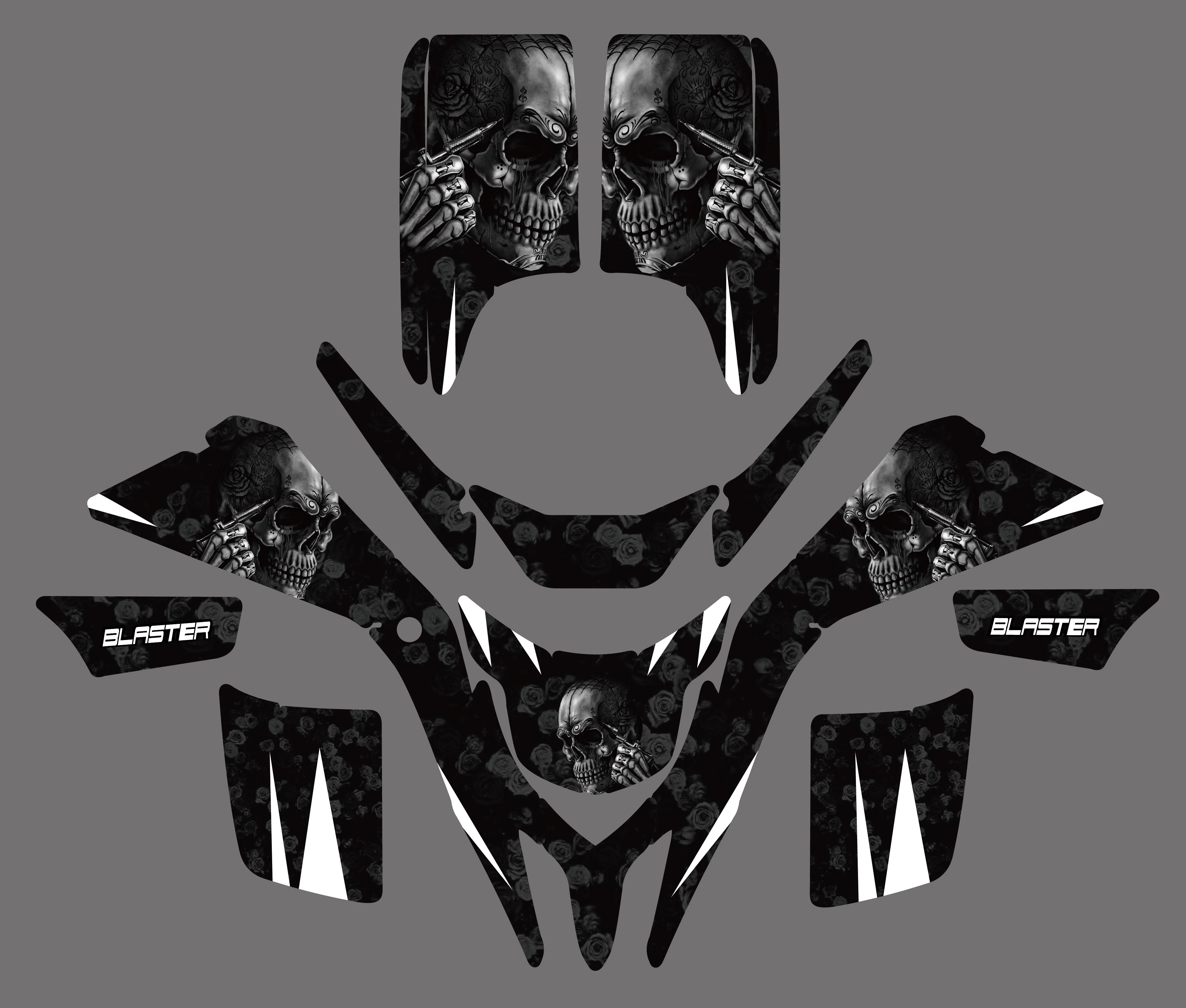 New Style Decals Stickers Graphics for YAMAHA BLASTER 200 YFS 200 1988-2006 - Image 3