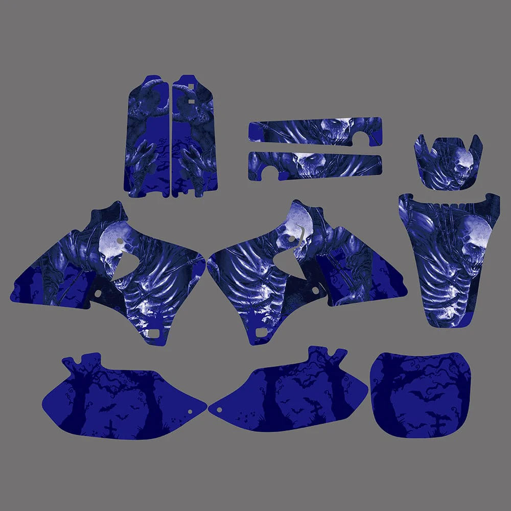Graphics Background Decal Sticker for YAMAHA YZ250F YZ400F YZ426F 1999-2002 - Image 3