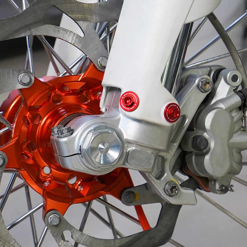 CNC Machined Fork Guard Bolts Set For Beta Kawasaki - Image 3