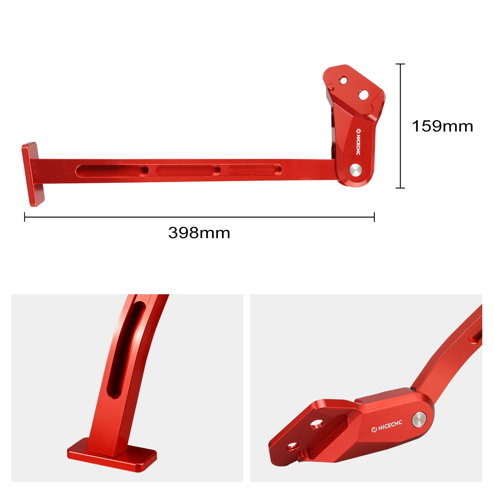 CNC Side Stand Kickstand For Honda CRF450R CRF250R 2019-2024 - Image 8