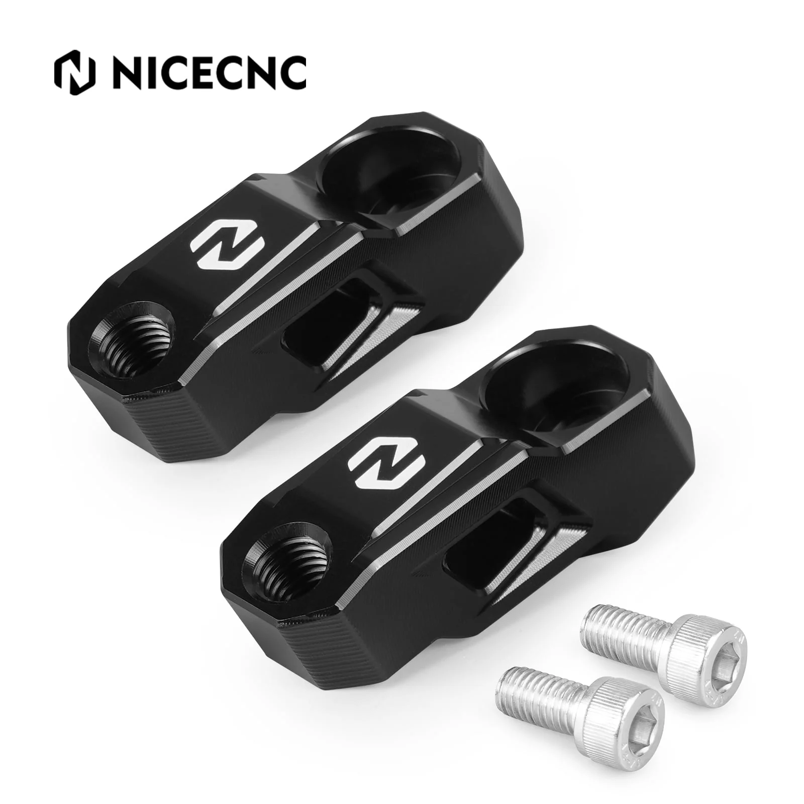 40mm Mirror Extender Riser For BMW R1250GS 19-23 R1200GS 13-18 - Image 3