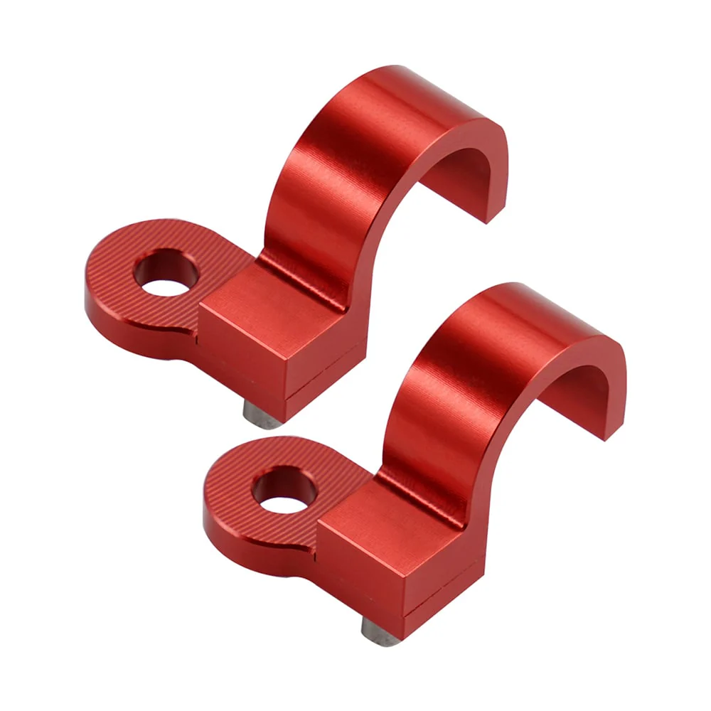 Motorcycles Rear Brake Line Hose Clamps For Honda XR650L XR600R - Image 4