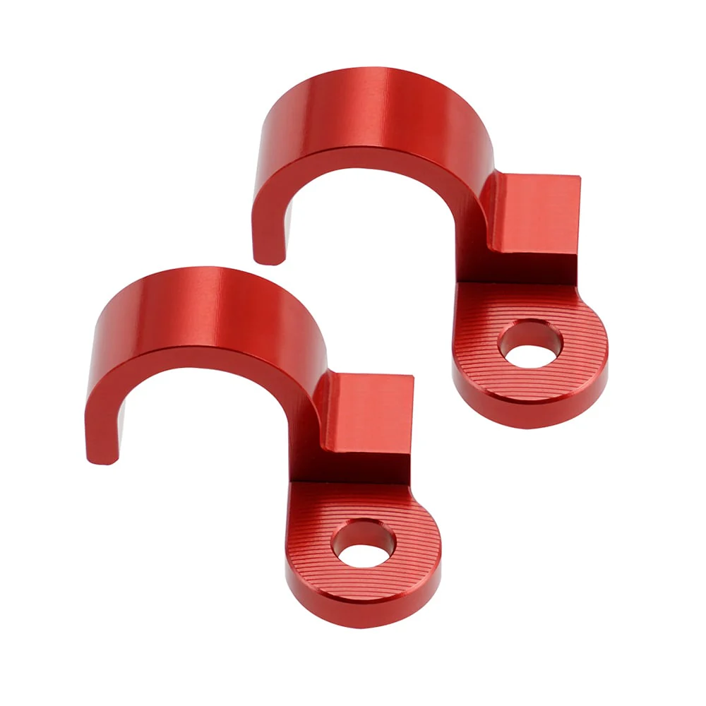 Motorcycles Rear Brake Line Hose Clamps For Honda XR650L XR600R - Image 5