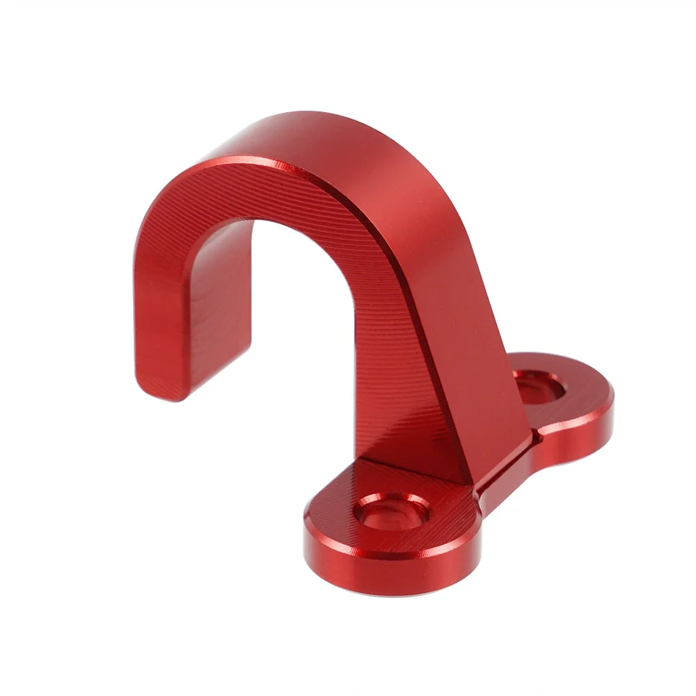 Red Rear Brake Hose Line Clamp For Honda CR125R/250R/500R/XR650R - Image 3