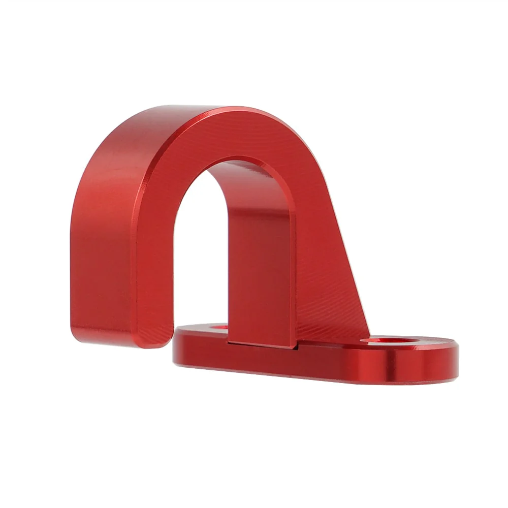 Red Rear Brake Hose Line Clamp For Honda CR125R/250R/500R/XR650R - Image 4
