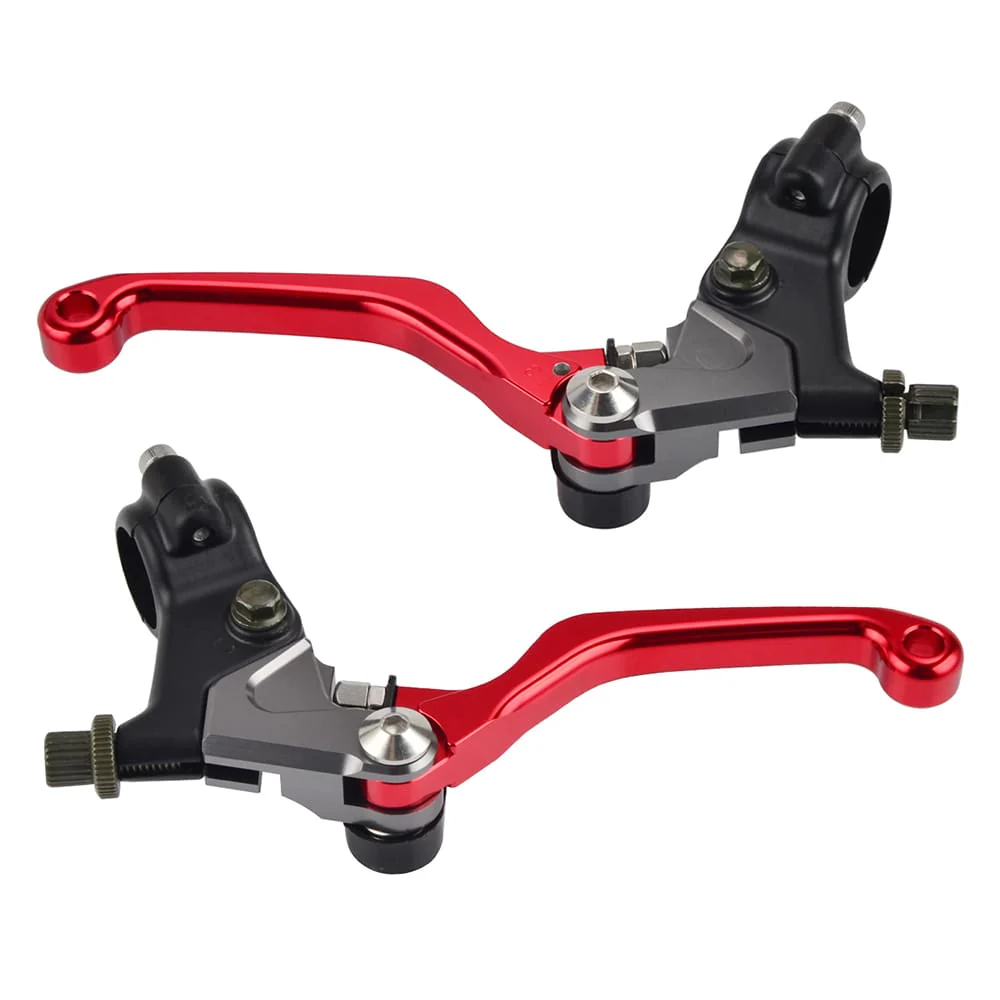 Motorcycles shorty Clutch & Brake Lever Set For Honda Yamaha Suzuki Kawasaki - Image 12
