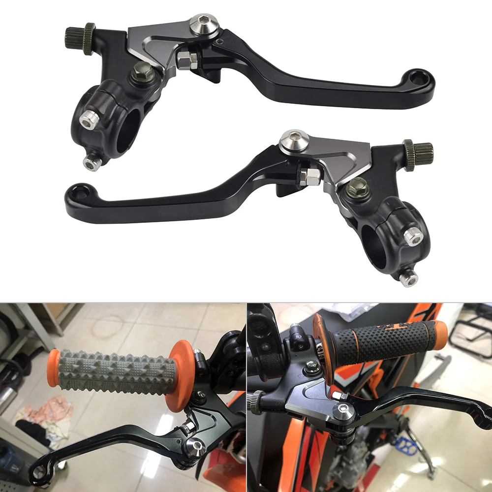 Motorcycles shorty Clutch & Brake Lever Set For Honda Yamaha Suzuki Kawasaki - Image 14