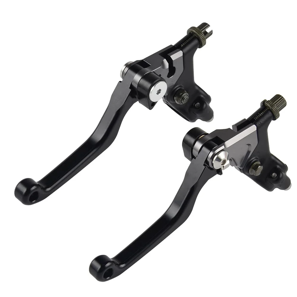 Motorcycles shorty Clutch & Brake Lever Set For Honda Yamaha Suzuki Kawasaki - Image 3