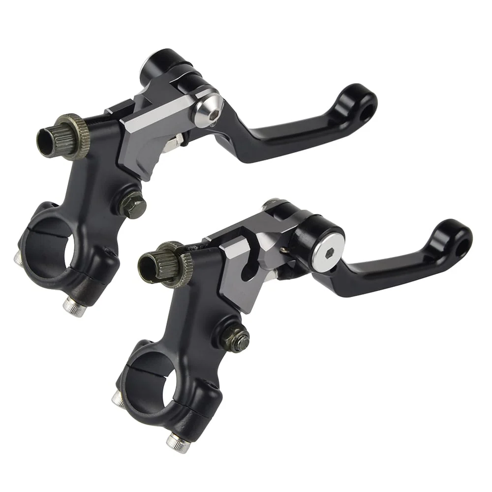 Motorcycles shorty Clutch & Brake Lever Set For Honda Yamaha Suzuki Kawasaki - Image 4