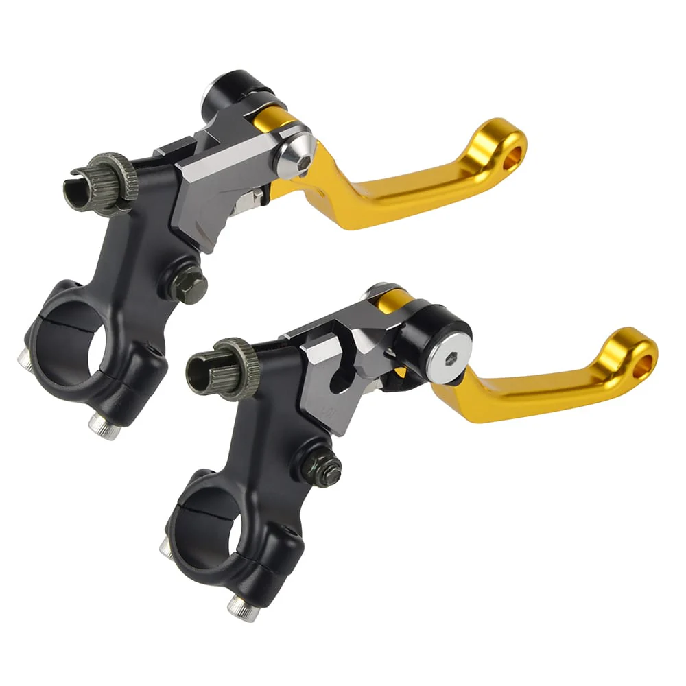 Motorcycles shorty Clutch & Brake Lever Set For Honda Yamaha Suzuki Kawasaki - Image 9