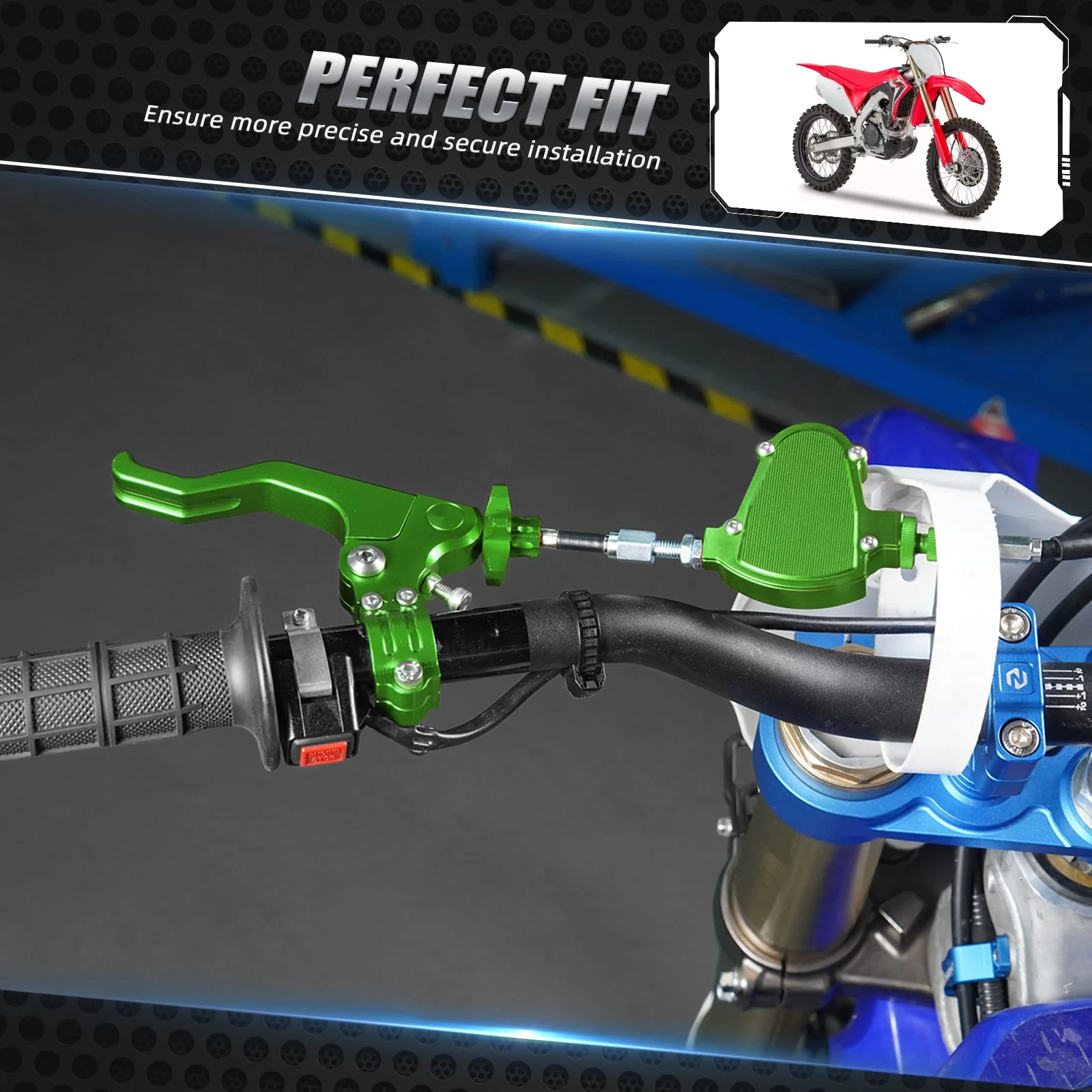 Stunt Clutch Lever Easy Pull Cable System for Dirt Bikes - Image 5